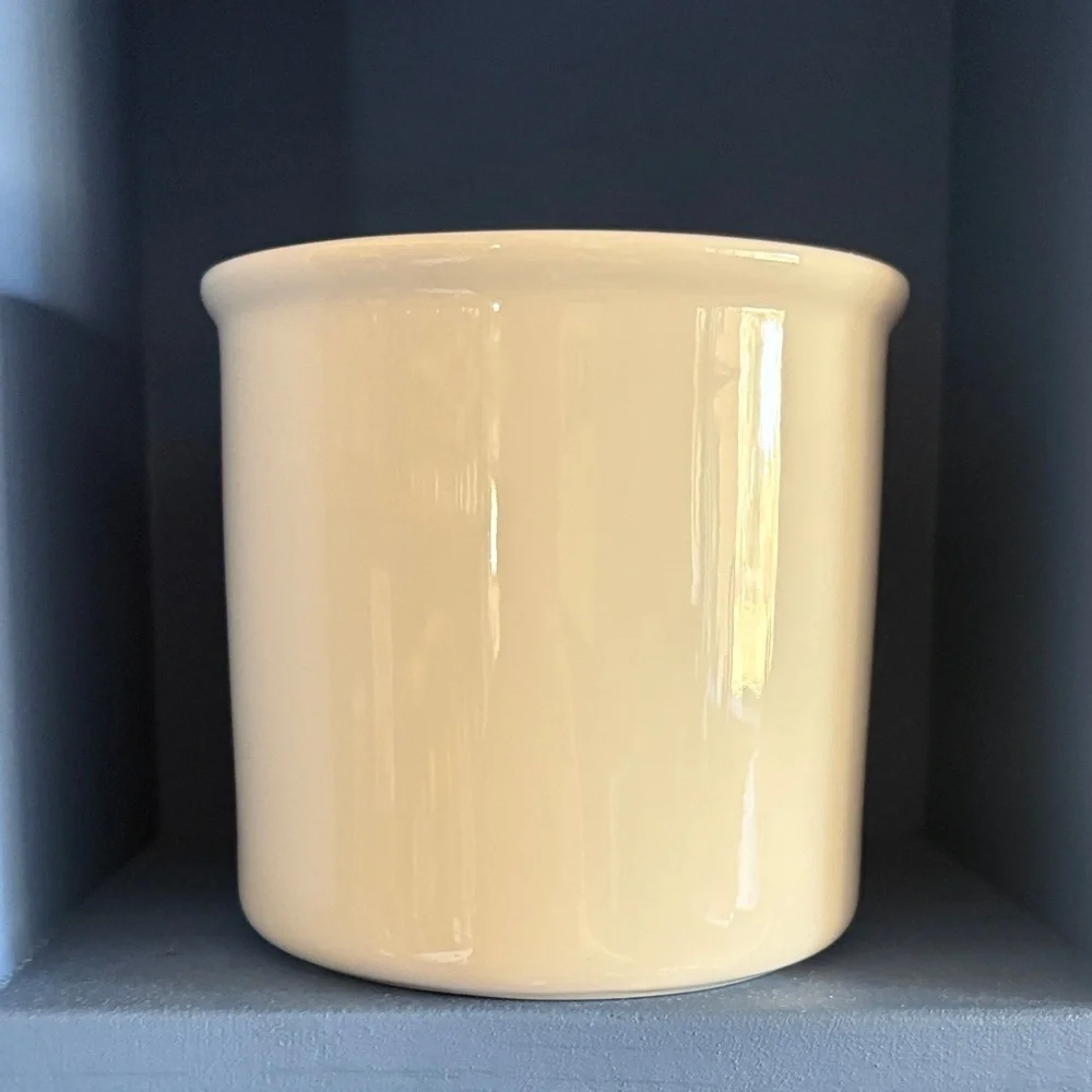 Pottery Barn Monogram C Mug White Ceramic Coffee Cup Initial C